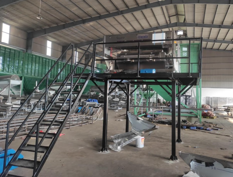 Dự án Máy bắn màu hạt điều LM4
