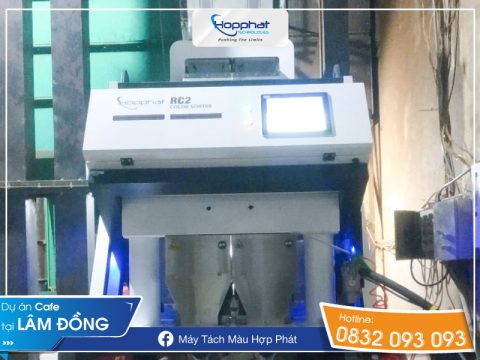 Dự án máy tách màu cà phê tại Lâm Đồng