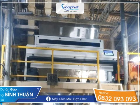Dự án máy tách màu gạo RG7