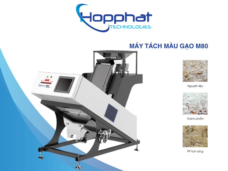 Máy tách màu gạo M80