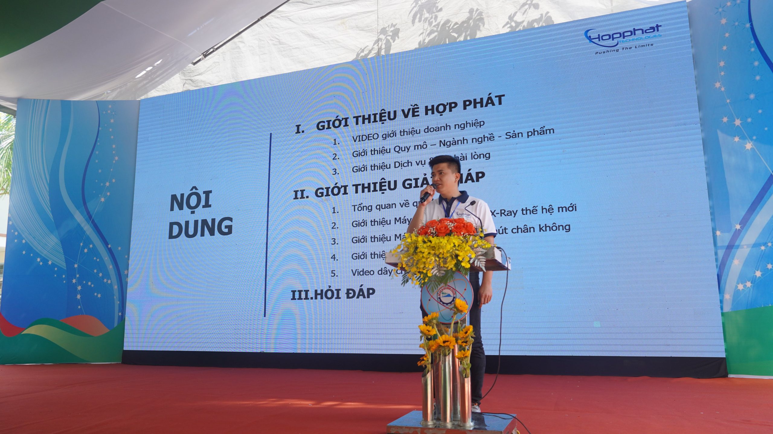 Thuyết trình tại sự kiện Techmart