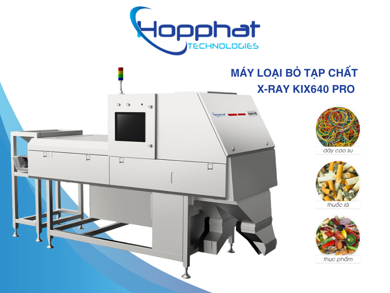 MÁY LOẠI BỎ TẠP CHẤT X-RAY KIX640 PRO