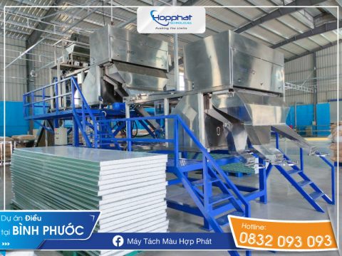 dự án máy tách màu điều BP
