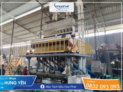 Dự án tách màu nhựa tại Hưng Yên