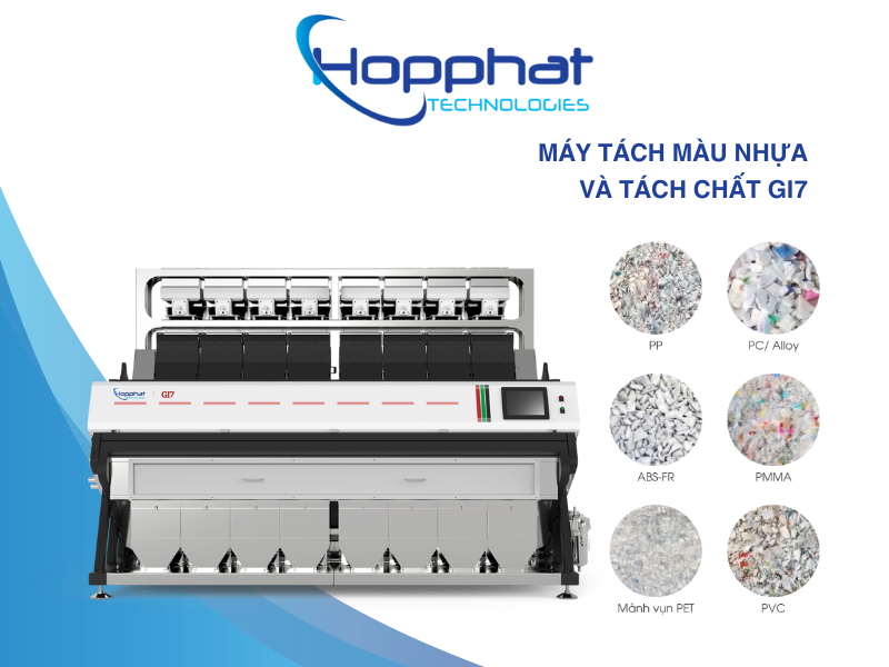 Máy tách màu nhựa GI7
