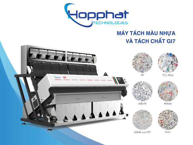 MÁY TÁCH MÀU NHỰA VÀ TÁCH CHẤT GI7/GI*7
