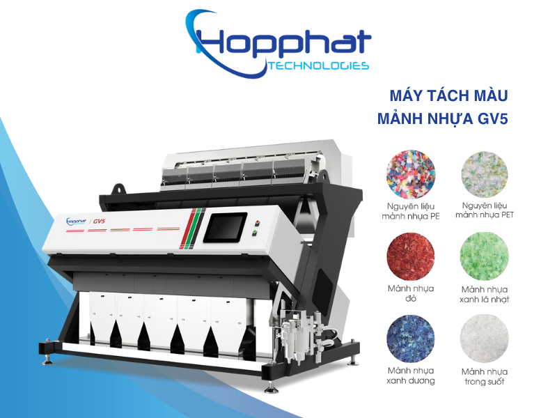MÁY TÁCH MÀU MẢNH NHỰA GV5