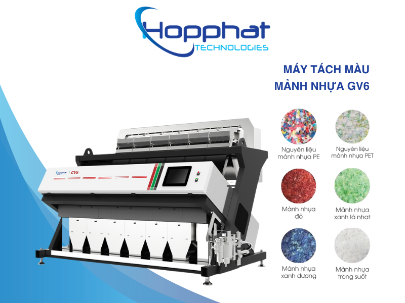 MÁY TÁCH MÀU MẢNH NHỰA GV6