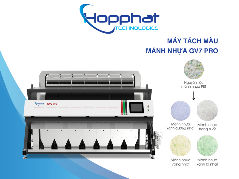 Máy tách màu nhựa GV7 Pro