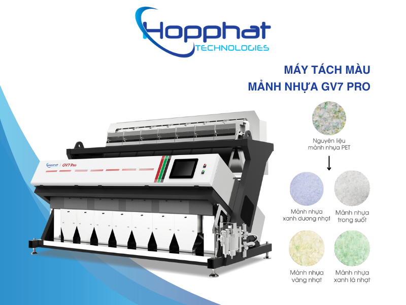 MÁY TÁCH MÀU MẢNH NHỰA GV7 PRO