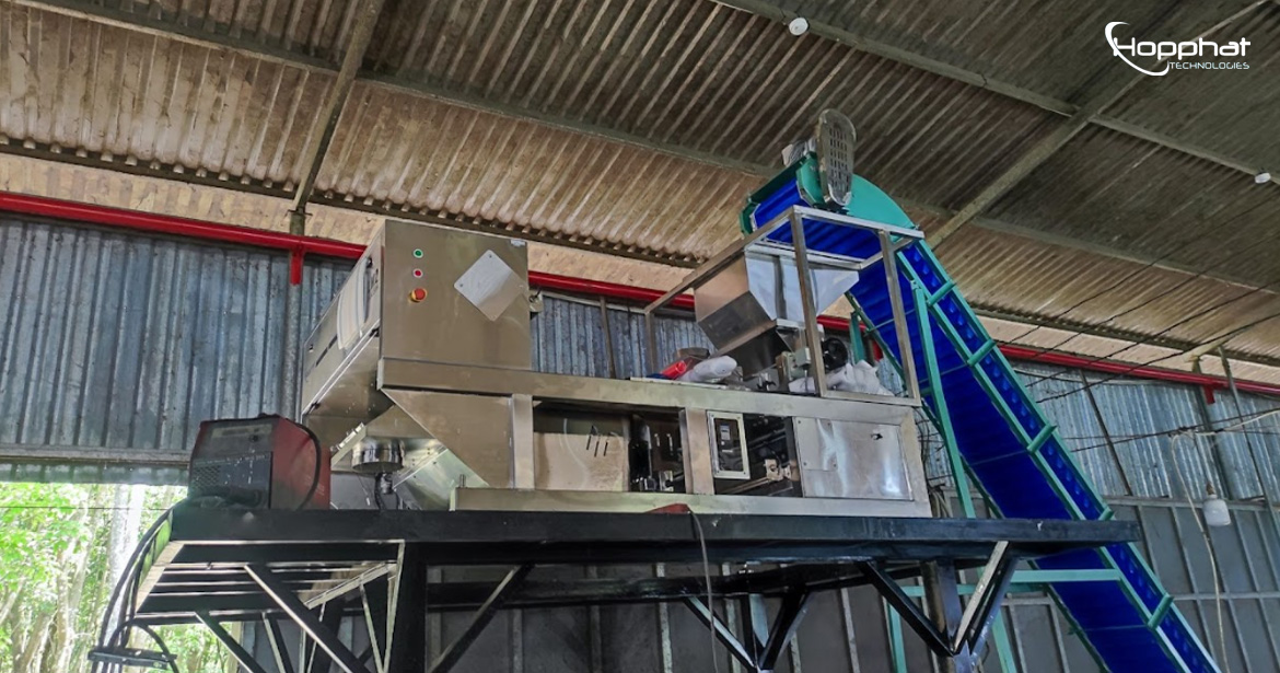 Giải pháp máy bắn điều nhân sống LM2