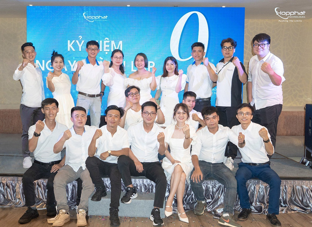 Đêm tiệc đã để lại nhiều cảm xúc cho mỗi thành viên Hợp Phát 