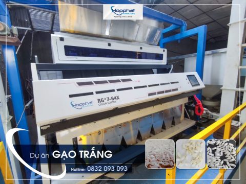 Dự án máy tách màu gạo RG7-64X