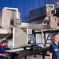 Dự án máy bắn màu hạt điều tại Bình Phước LQL4