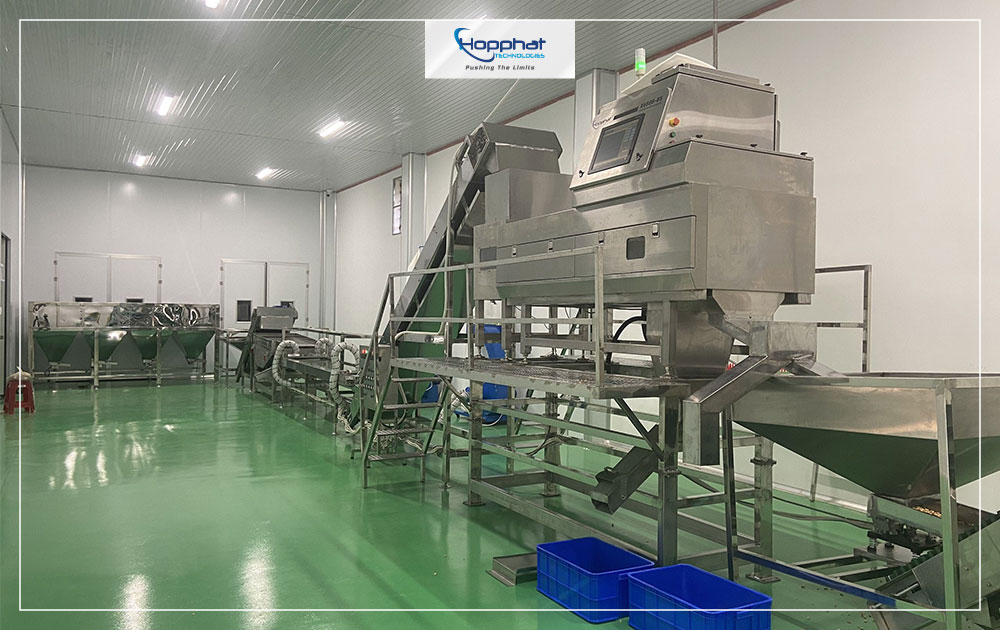 Máy dò tạp chất X-ray thế hệ mới với độ nét cao, hiệu quả và chính xác.