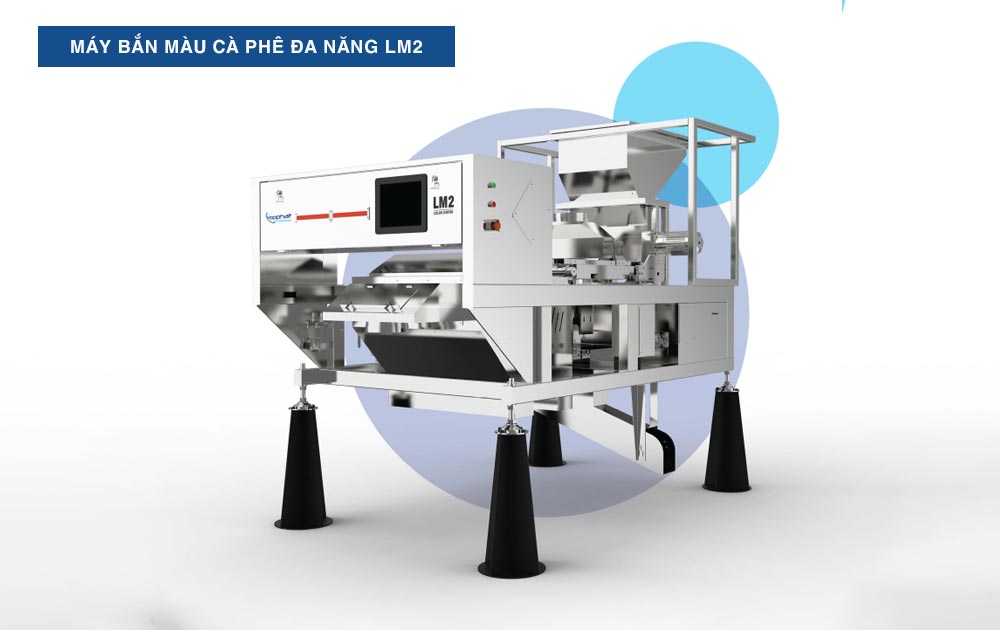 Máy bắn màu cà phê đa năng LM2