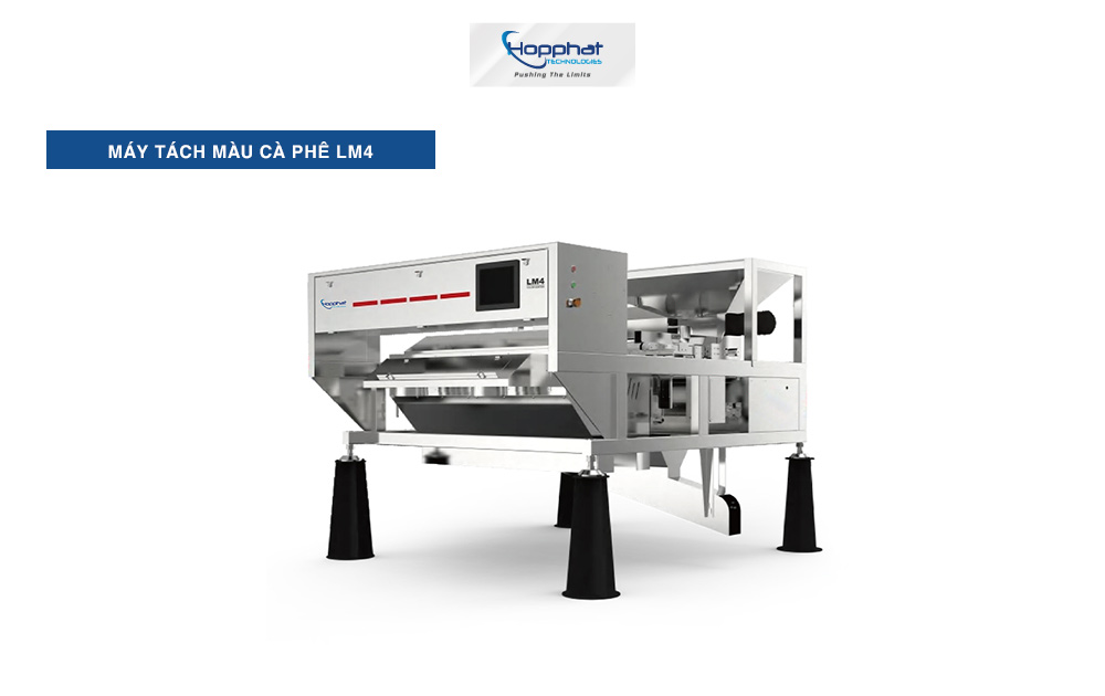 Máy bắn màu cà phê LM4 - Sự lựa chọn hoàn hảo cho các doanh nghiệp chế biến cà phê.
