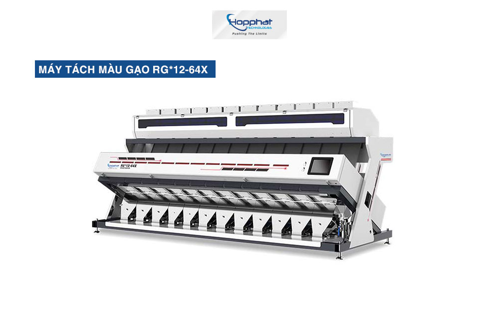 Máy tách màu gạo là thiết bị công nghệ đóng vai trò quan trọng trong dây chuyền chế biến gạo. 