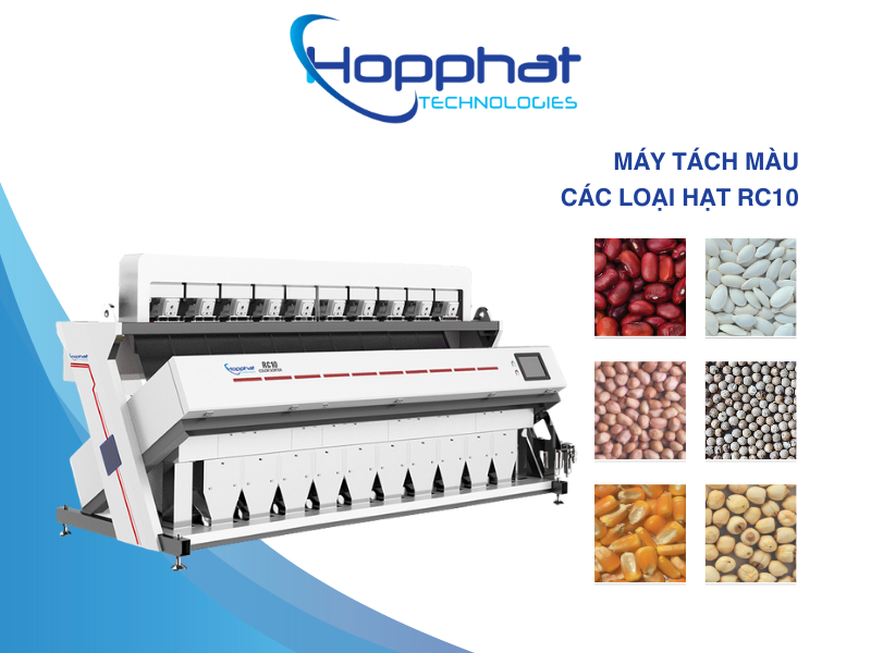 Máy tách màu các loại hạt RC10