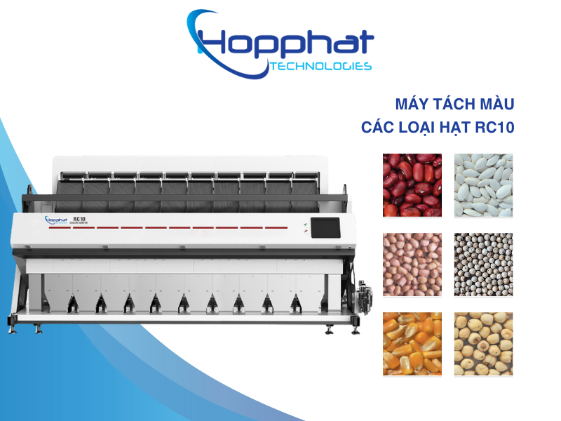 MÁY TÁCH MÀU CÁC LOẠI HẠT RC10