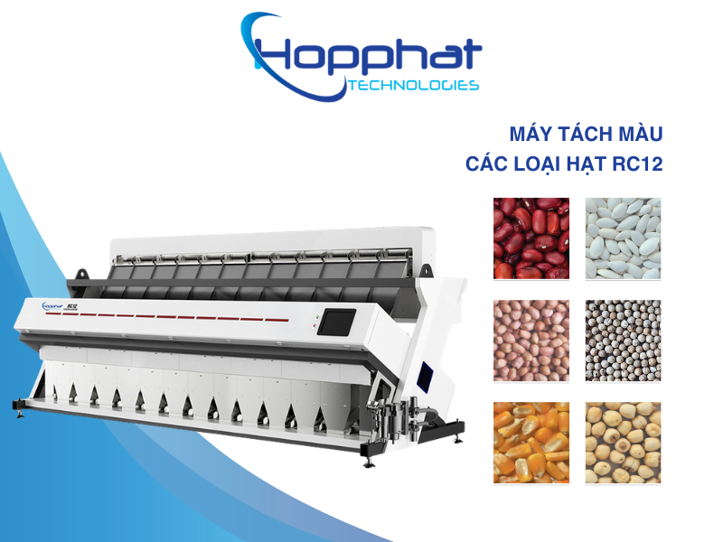 MÁY TÁCH MÀU CÁC LOẠI HẠT RC12