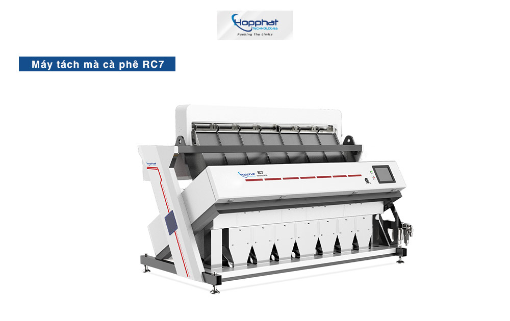 Máy bắn màu cà phê nhân RC7.