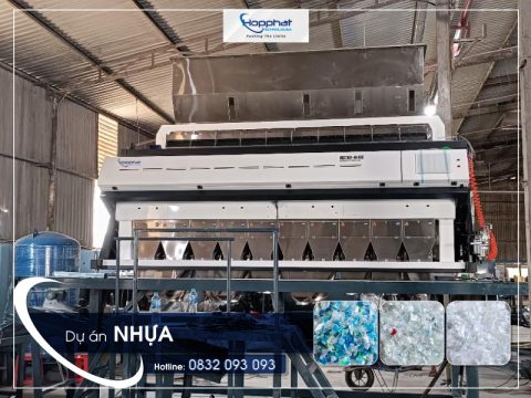 Dự án máy tách màu nhựa RC10