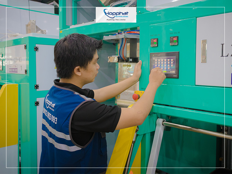 Thiết bị có thể đóng gói đa dạng các loại sản phẩm.