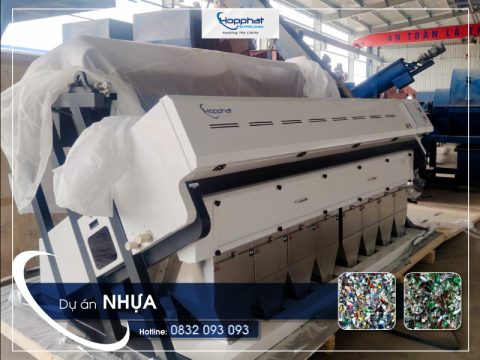 Dự án máy tách màu nhựa GI8 tại Vĩnh Phúc