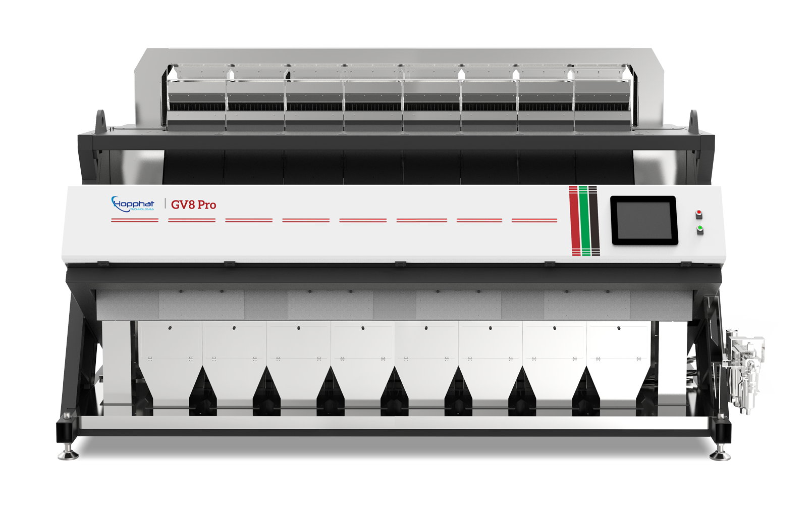 GV8 Pro - Plastic color sorter - front